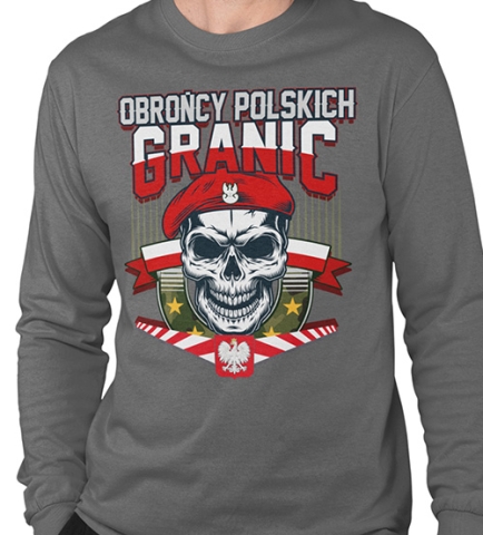 LONGSLEEVE PATRIOTYCZNI  OBROŃCA POLSKICH GRANIC